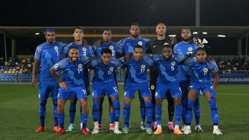 teamfoto voor Curaçao