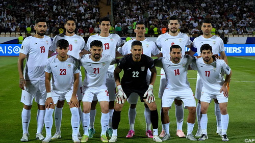teamfoto voor Iran